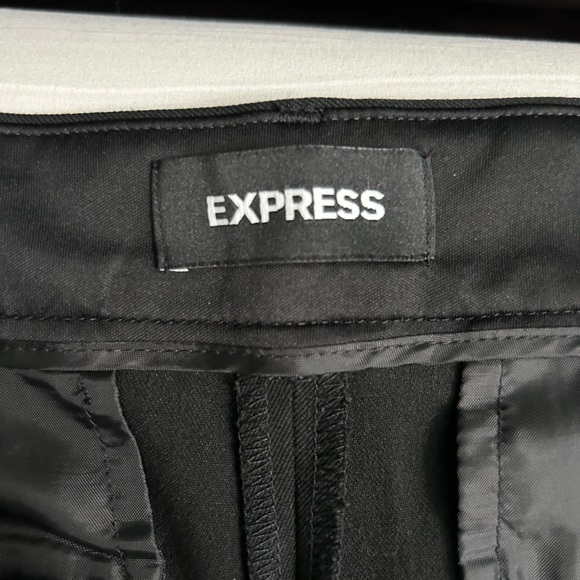 EXPRESS BLK LADIES CASUAL STRETCH PNATS SIZE 6 - Picture 8 of 9